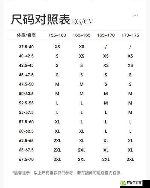 欧洲尺码与日本尺码专线中老年服装选购指南